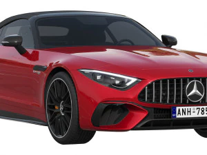 Mercedes-Benz SL 63 AMG 3D Модель