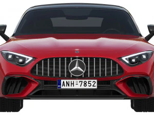 Mercedes-Benz SL 63 AMG 3D Модель
