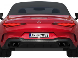 Mercedes-Benz SL 63 AMG 3D Модель