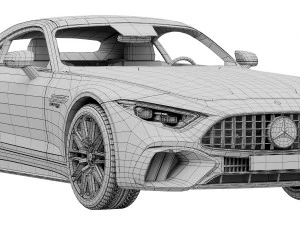 Mercedes-Benz SL 63 AMG 3D Модель