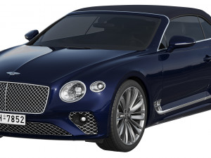Bentley Continental GT Speed Convertible 3D Model