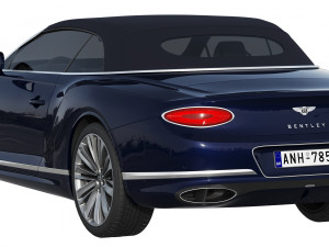 Bentley Continental GT Speed Convertible 3Dモデル