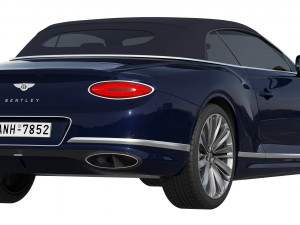 Bentley Continental GT Speed Convertible 3Dモデル