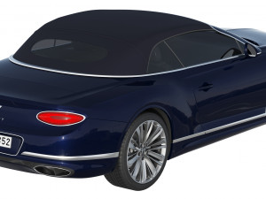 Bentley Continental GT Speed Convertible 3Dモデル