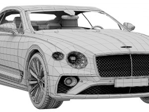 Bentley Continental GT Speed Convertible 3Dモデル