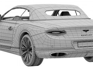 Bentley Continental GT Speed Convertible 3Dモデル