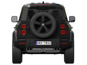 Land Rover Defender 90 V8 2022 3D Модель