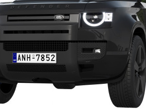 Land Rover Defender 90 V8 2022 3D Модель