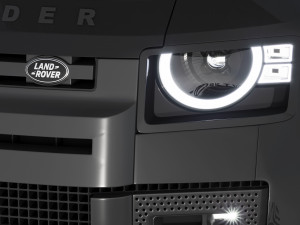 Land Rover Defender 90 V8 2022 3D Модель