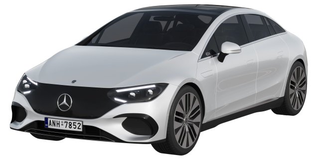 Mercedes-Benz EQE 3D Model .c4d .max .obj .3ds .fbx .stl .blend 