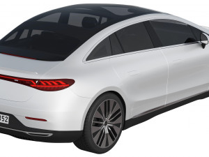 Mercedes-Benz EQE 3D Model