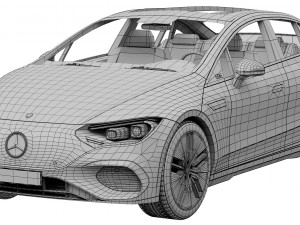 Mercedes-Benz EQE 3D Model