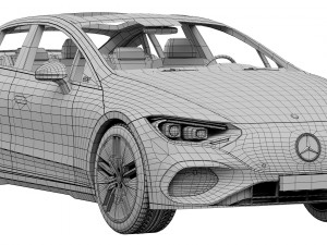 Mercedes-Benz EQE 3D Model