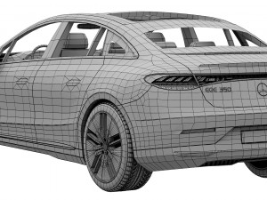 Mercedes-Benz EQE 3D Model