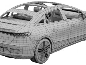 Mercedes-Benz EQE 3D Model