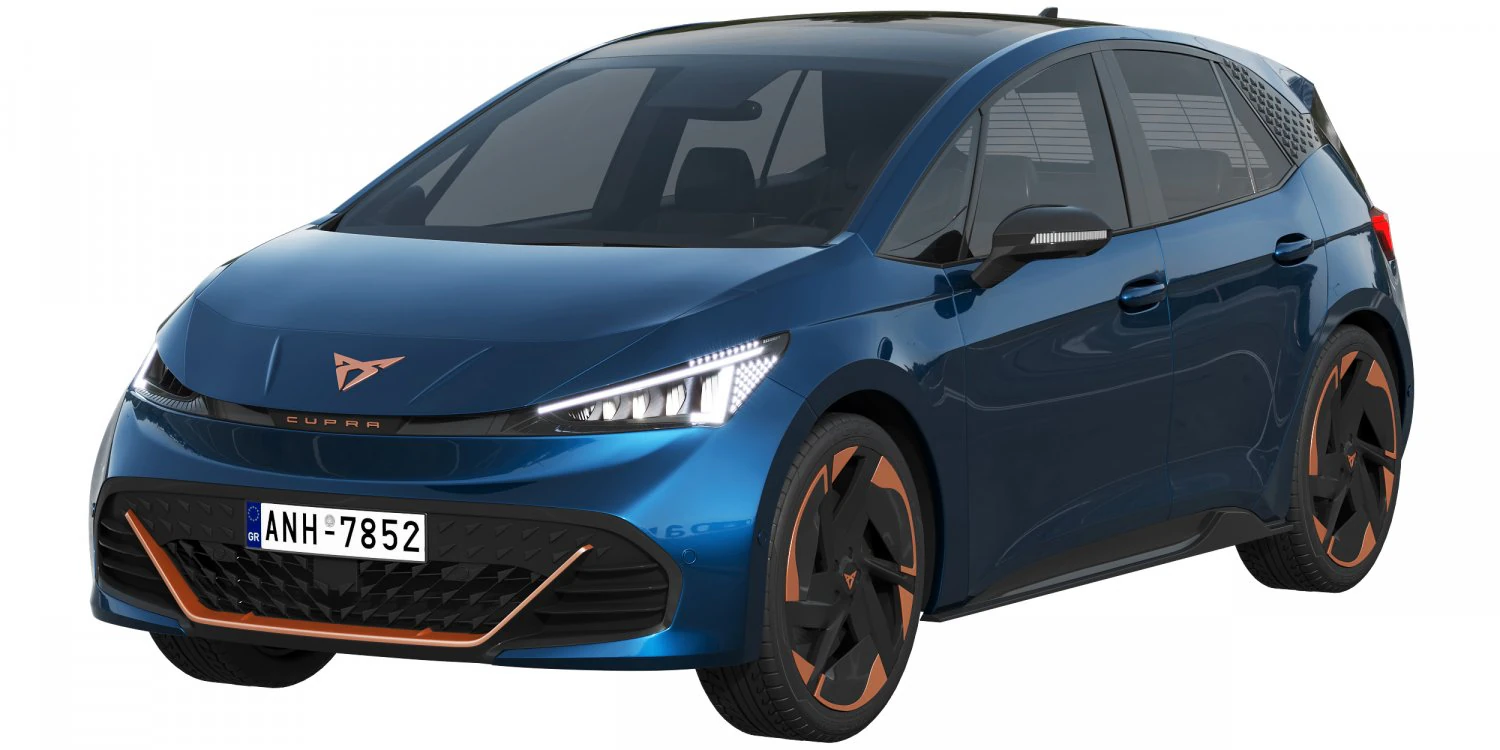 Cupra Born 3D Model .c4d .max .obj .3ds .fbx .stl .blend