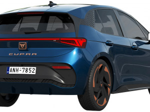 Cupra Born 3Dモデル