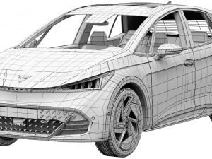 Cupra Born 3Dモデル
