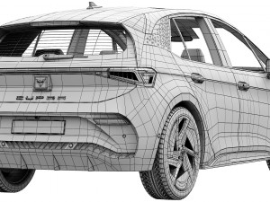 Cupra Born 3Dモデル