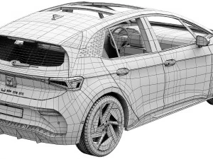 Cupra Born 3D Model