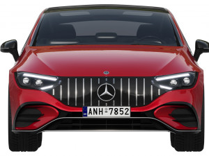 Mercedes-Benz EQE 53 AMG 3D 모델