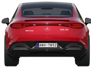 Mercedes-Benz EQE 53 AMG 3D 모델