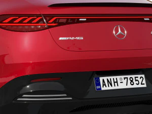 Mercedes-Benz EQE 53 AMG 3D Model