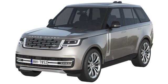 Land Rover Range Rover 2022 Modello 3D .c4d .max .obj .3ds .fbx .stl .blend 