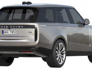 Land Rover Range Rover 2022 Modello 3D