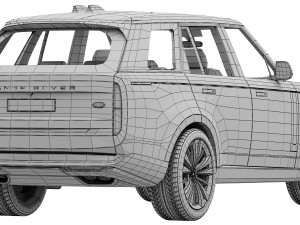 Land Rover Range Rover 2022 Modello 3D