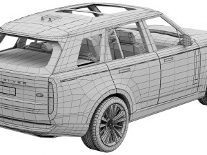 Land Rover Range Rover 2022 Modello 3D