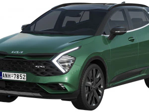 Kia Sportage GT-Line 2022 Model 3D