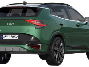 Kia Sportage GT-Line 2022 Model 3D
