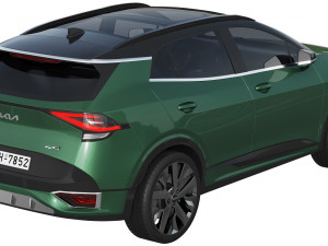 Kia Sportage GT-Line 2022 Model 3D