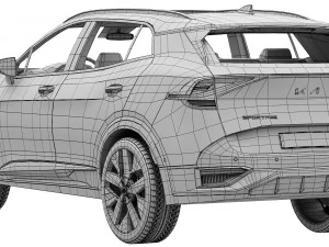 Kia Sportage GT-Line 2022 3D Model