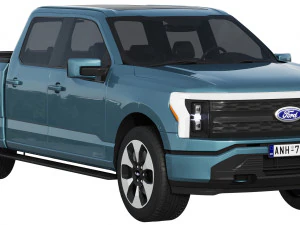 Ford-F-150 Lightning 2022 3D Model