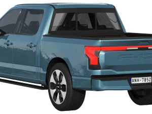 Ford-F-150 Lightning 2022 3D Model