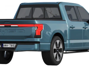Ford-F-150 Lightning 2022 3D Model