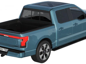 Ford-F-150 Lightning 2022 3D Model