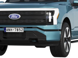 Ford-F-150 Lightning 2022 3D Model