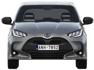 माज़्दा 2 हाइब्रिड 2022 3D मॉडल