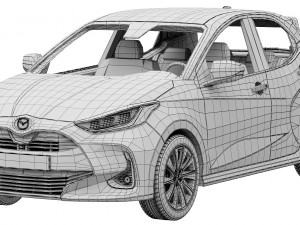 MAZDA 2 HYBRID 2022 Modèle 3D