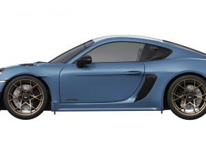 Porsche 718 Cayman GT4 RS 2022 3D Model