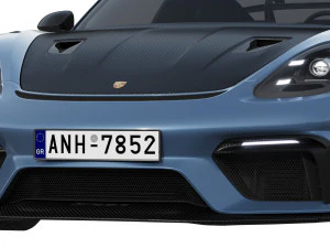 Porsche 718 Cayman GT4 RS 2022 3D Model
