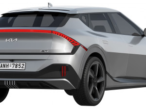 Kia EV6 GT 2022 3D Model