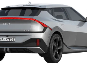 Kia EV6 GT 2022 3D Model