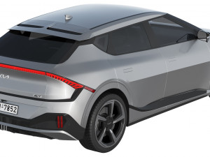 Kia EV6 GT 2022 3D Model