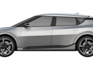 Kia EV6 GT 2022 3D Model