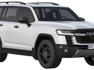 Toyota Land Cruiser GR-Sport 2022 3D 模型