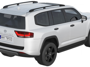 Toyota Land Cruiser GR-Sport 2022 3D 模型